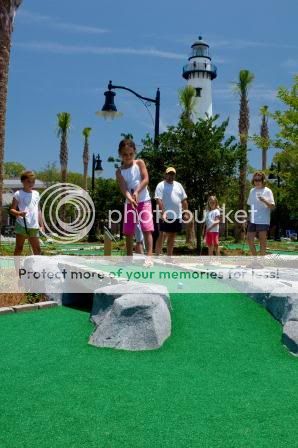 Mini Golf on St. Simoons Island